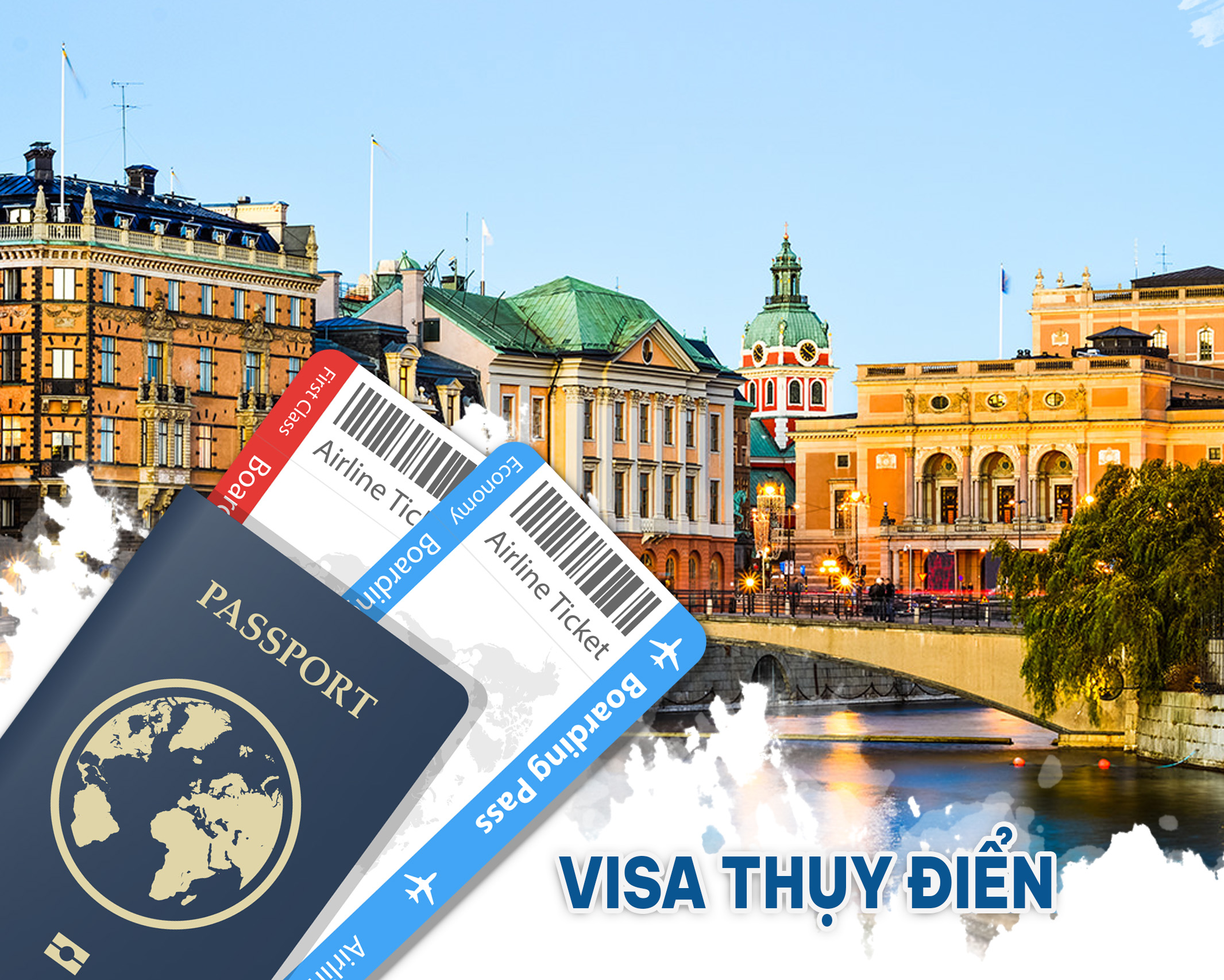 Hỗ trợ xin Visa Thụy Điển du lịch, công tác & thăm thân