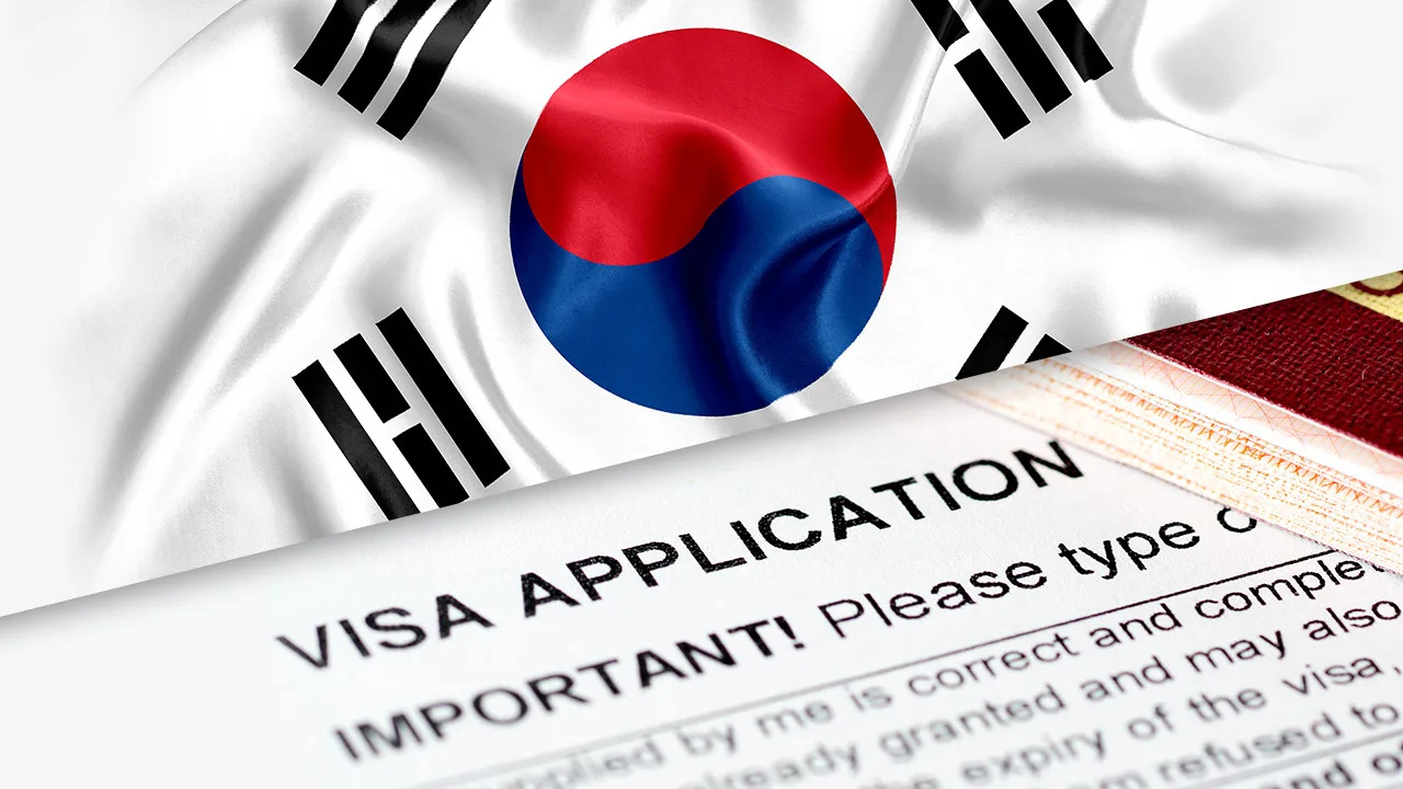 Hình ảnh visa Hàn Quốc với quy định về kích thước hợp lệ